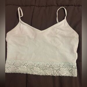 Light blue/ seafoam green top